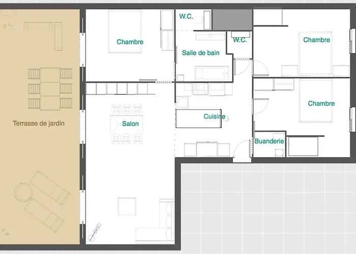 Seafront Apartment With Large Terrace Apartamento